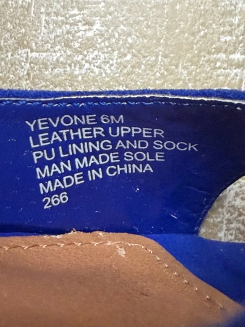 Steve Madden Stiletto Sandals Size 6 Cobalt Blue Suede Ankle-Strap